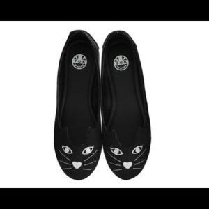 Brand NEW T.U.K Coy Kitty Vegan flats size 11